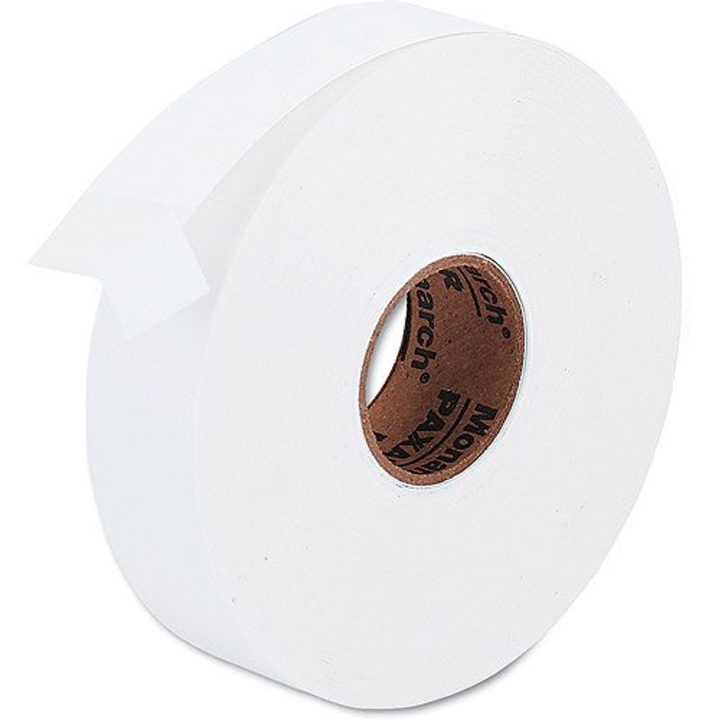 Prisetikett til Avery Dennison 1136 prismaskin Hvit (1136-01)